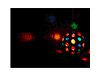 Funray QS14-LE. Лазерная система «Фейерверк» (Цвет узора красно-зелёный)