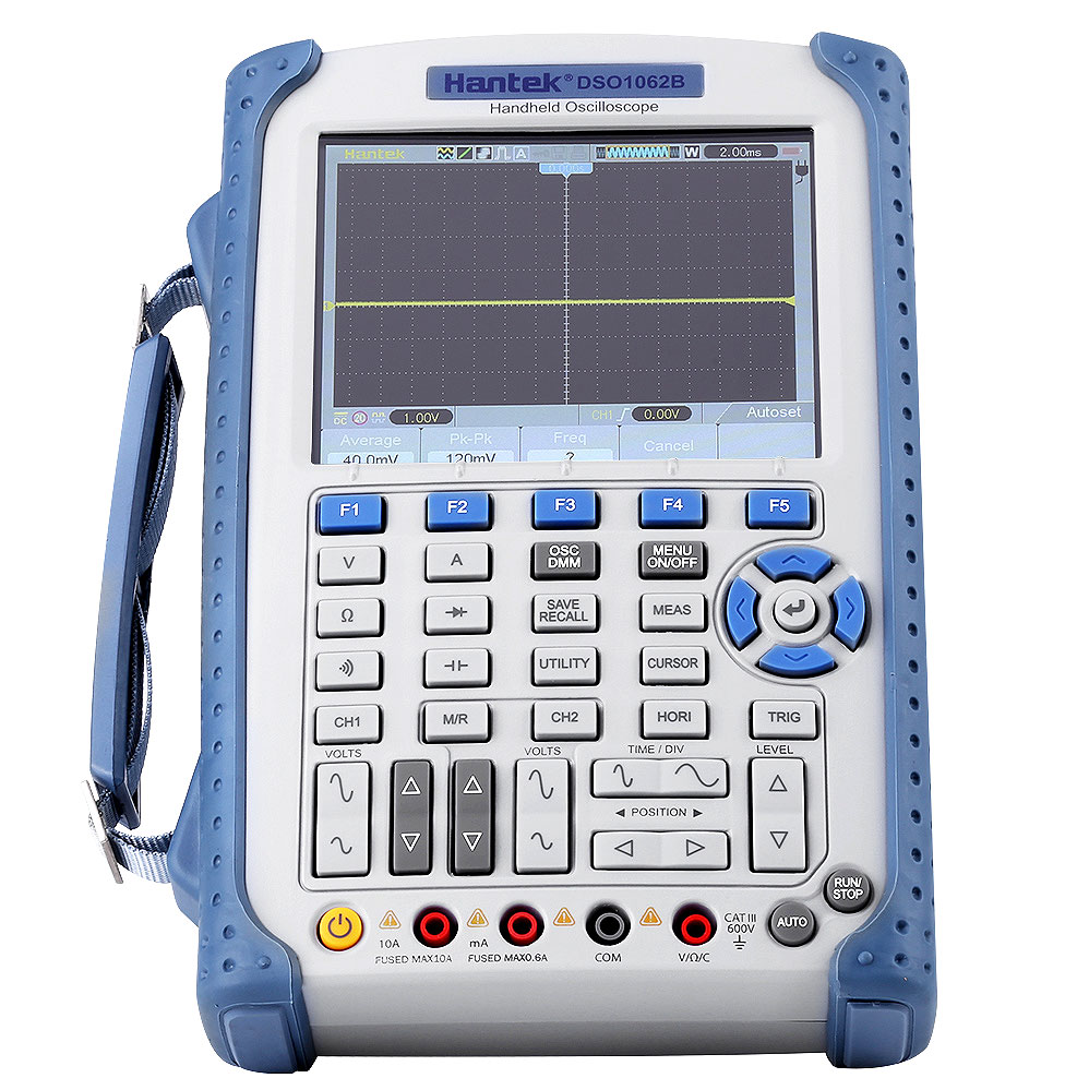 DSO-1062B. Портативный цифровой осциллограф и мультиметр