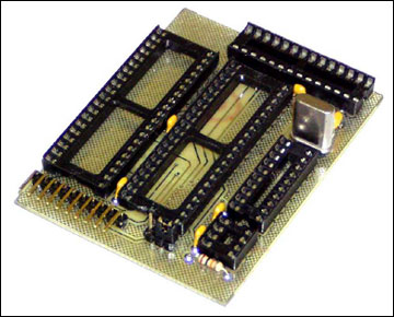 NM9216/1 - Плата-адаптер для универсального программатора NM9215 (для микроконтроллеров ATMEL)