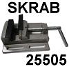 SKRAB 25505. Тиски станочные с проточкой губок SKRAB 25505. Тиски станочные с проточкой губок