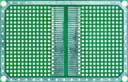 Двусторонняя макетная плата MTR241PLUS (0.5DM_SOIC) с металлизацией отверстий, Двусторонняя макетная плата MTR241PLUS (0.5DM_SOIC) с металлизацией отверстий,
