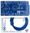 Двусторонняя печатная плата с маской для контроллера ARDUINO MEGA Двусторонняя печатная плата с маской для контроллера ARDUINO MEGA