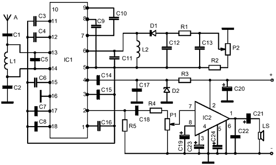 Vikend patriot радиоприемник схема принципиальная