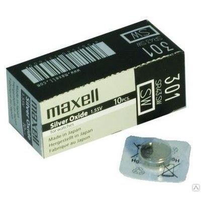   MAXELL SR43 SW (301) BL-1