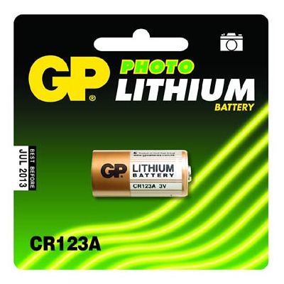   GP Lithium CR123A BL-1