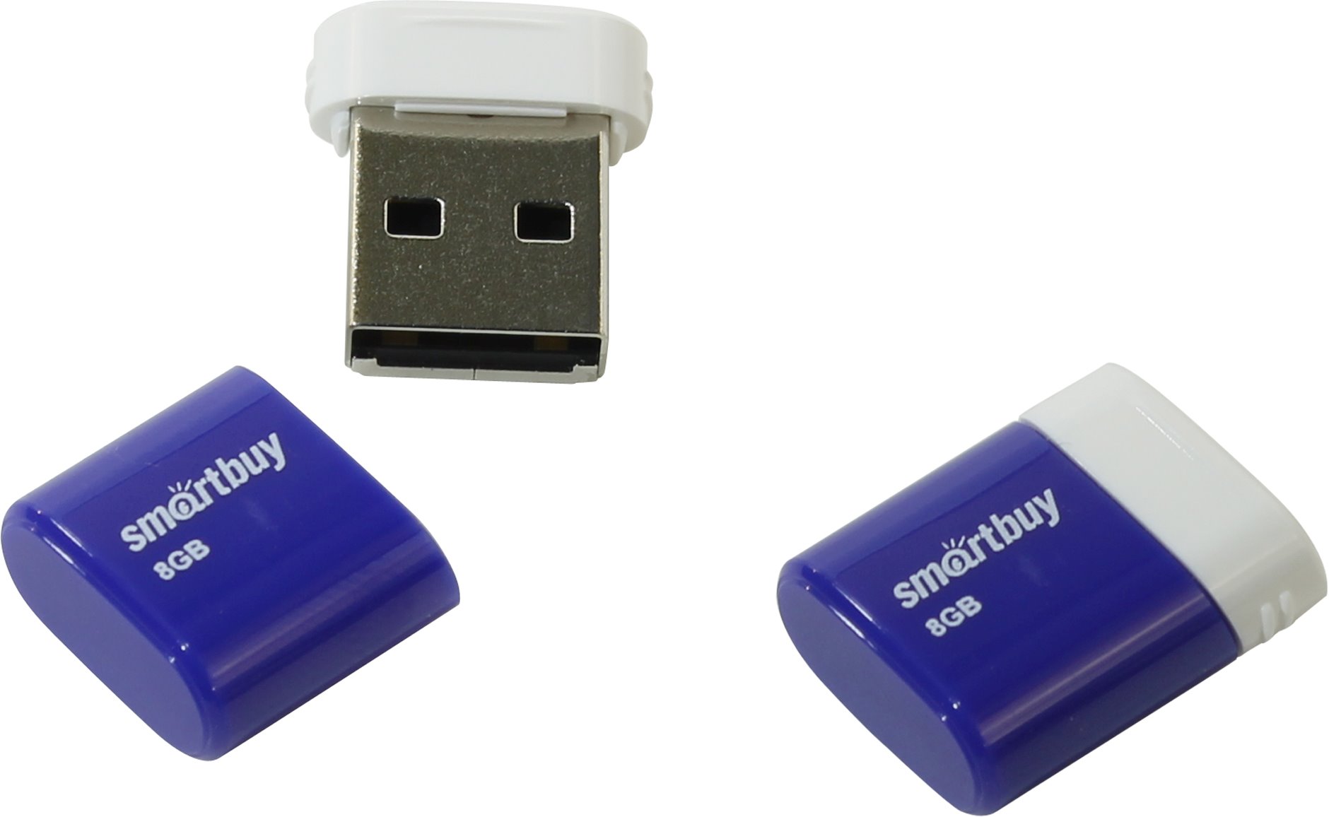 USB  8GB SMARTBUY LARA Blue