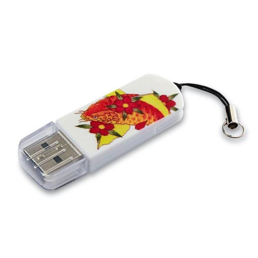 USB ���������� 32GB VERBATIM Mini Tattoo Edition KOI FISH