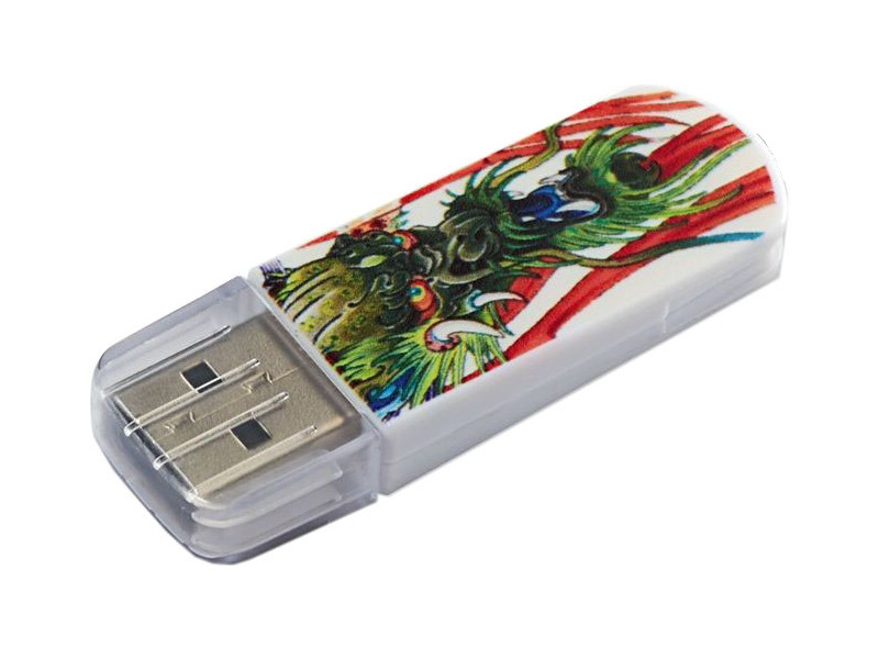 USB  8GB VERBATIM Mini Tattoo Edition Dragon
