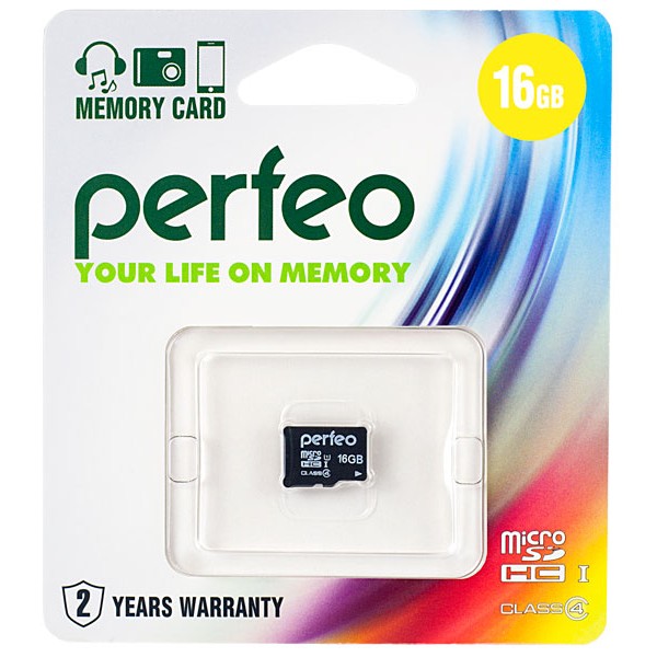   micro SDHC 16GB class10 PERFEO ( SD)