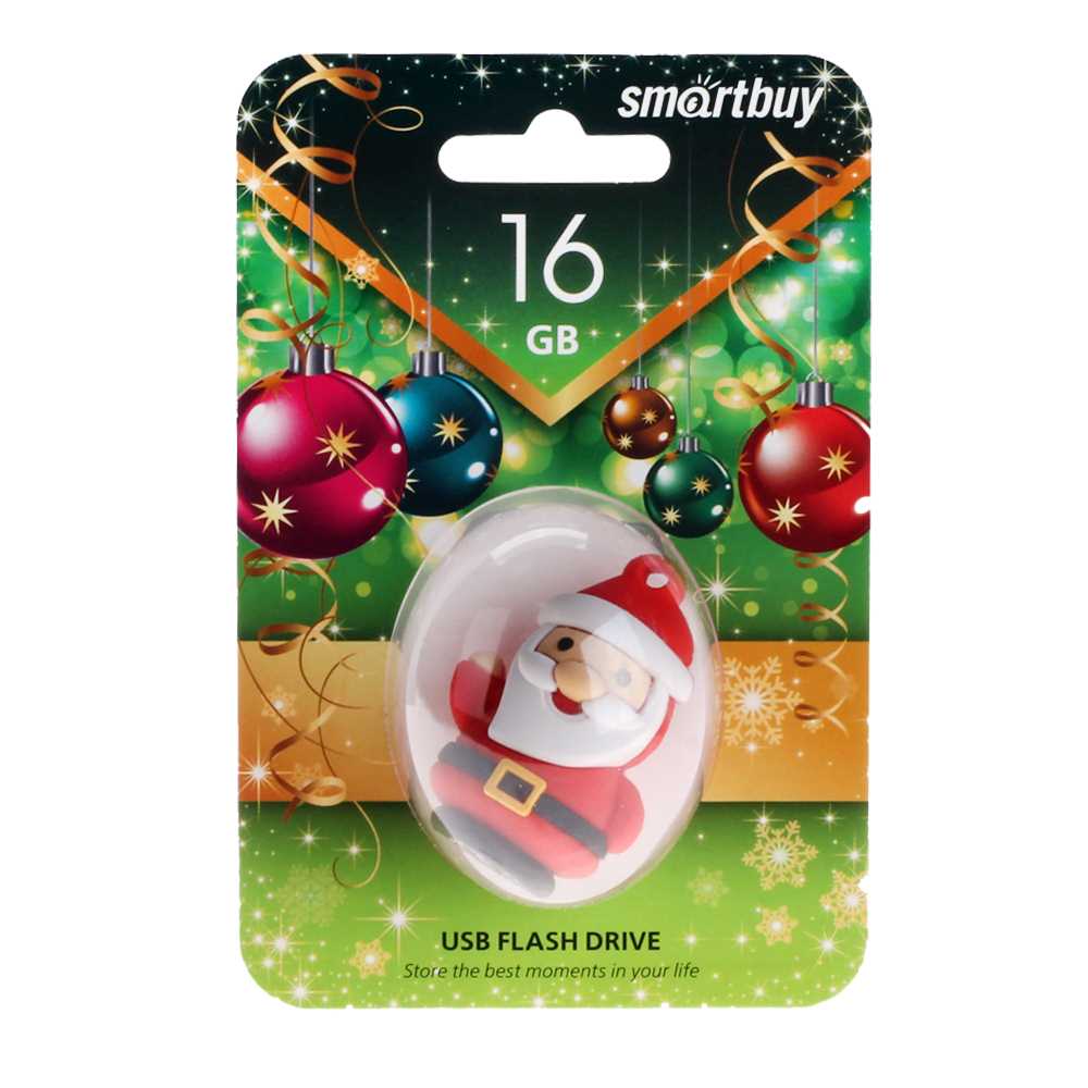 USB  16GB SMARTBUY NY series Santa-A