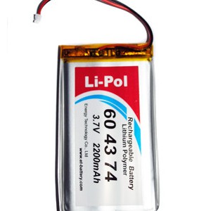 LP604374 ( Li-POL 3,7V 2200mAh )