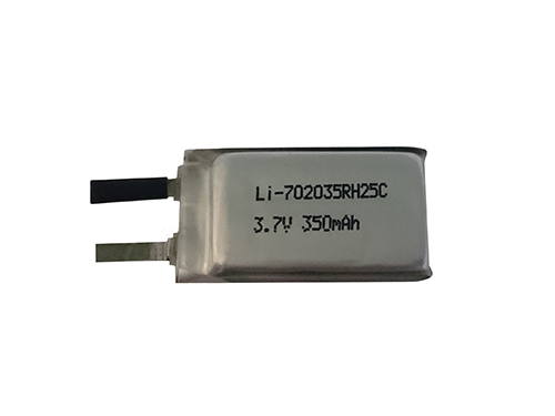 LP 702035RH25C 3.7V 350mAh (C-Rate)
