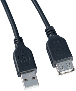 - PERFEO USB2.0 AM->AF, 0.5 (U4501)