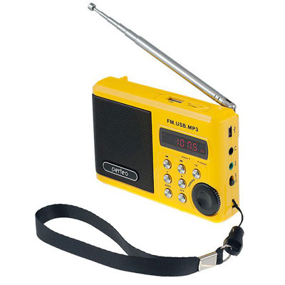 Радиоприемник PERFEO Dual Band Sound Ranger PF-SV922AU, USB, microSD (шамп. золот.)