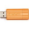 USB накопитель 16GB VERBATIM Pin Stripe Volcanic Orange