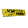 ,   : H-F1400 STANDARD NiMH 1400mAh 6,0*17,0*67,0mm