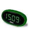 Радиобудильник RITMIX RRC616 Green (цифровой дисплей 15мм (высота цифр), радио FM: 64-108МГц)
