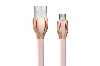 Remax Laser microUSB cable rose gold (RC-035m) Remax Laser microUSB cable rose gold (RC-035m)