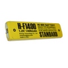 ,   : H-F1400 INDUSTRIAL NiMH 1400mAh 6*17*67mm