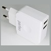 PERFEO PF_I4621 WHITE. USB адаптер из AC 220 В в 2USB 3,4 А. БЕЛЫЙ