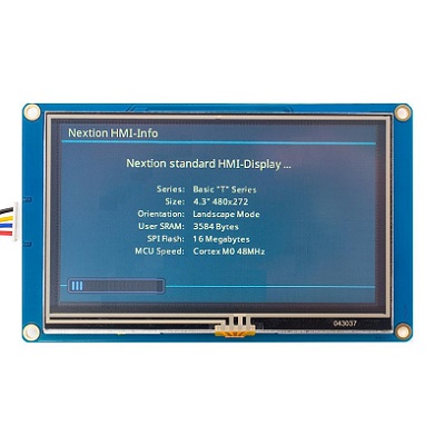 NEXTION NX4827T043 /   TFT 4,3  / DC 5  480  272 