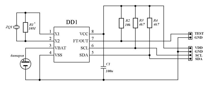 Zmpt101b схема модуля