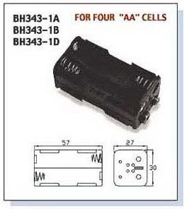   BAT/HOLD.AAx4 BH-343-1A