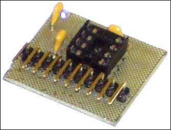 Плата-адаптер для универсального программатора NM9215 (для Microwire EEPROM 93xx) NM9216/3