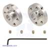 ,   :   Universal Aluminum Mounting for 6mm