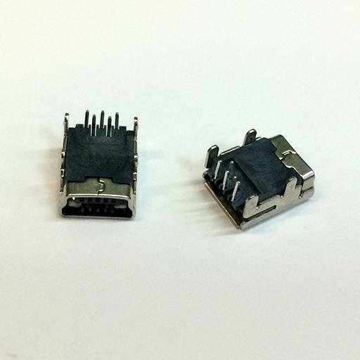 Разъем mini USB 5FD2A на плату