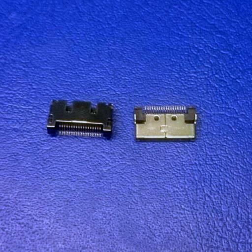 Разъем mini USB PUJ09 на плату