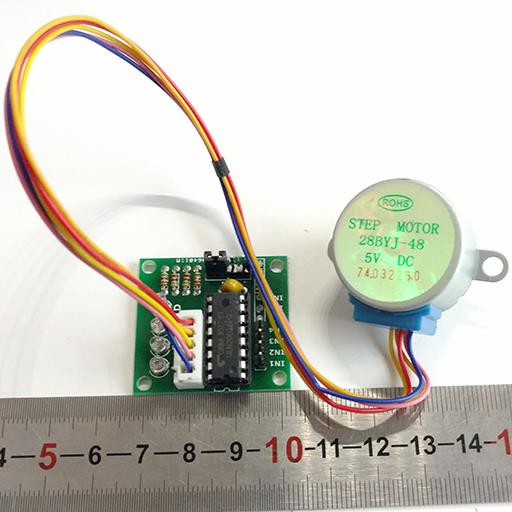 ������� ��������� 28BYJ-48 � ������ ���������� �� ULN2003 (DC 5V 4-������ ���������)