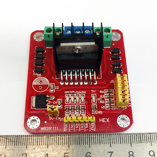 ������� �������� ��������� � ��������� ����������� ���� �� L298N, Shield ��� Arduino