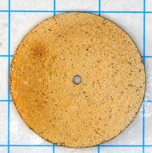 Диск алмазный цельноспечной, диаметр 25 мм, толщина 1 мм
