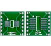 Двусторонняя плата адаптер переходник для микросхем TSSOP14 SSOP14 MSOP14 SOP14 в DIP14