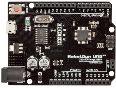  RC096.  Arduino UNO R3 CH340G (ATmega168)