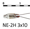 Газоразрядная лампа NE-2H 3х10 повышенной яркости