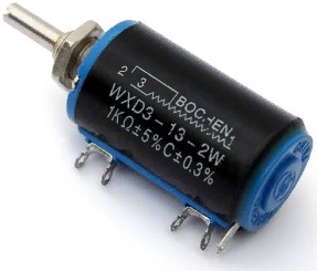 Модуль RK026. WXD3-13-2W. 1 кОм. Многооборотный резистор