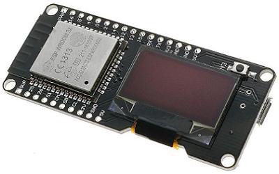 Модуль RF045. Модуль связи ESP32 с OLED дисплеем 0, 96 дюйма.